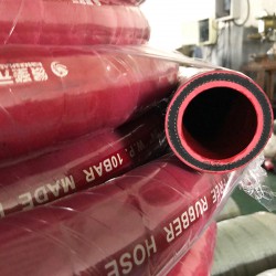 加工生產(chǎn)水電纜膠管DN40紅色綠色鋼廠過(guò)冷卻水用壓力10KG