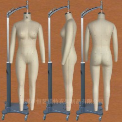 臺灣板房立裁公仔-寧波立體裁剪模特-杭州立體試衣人臺